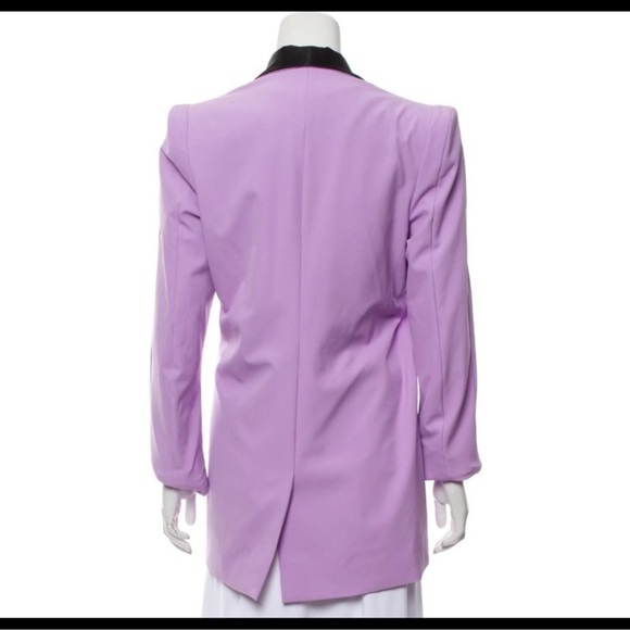 Valentina Shah Luxury Satin Collar Blazer size 6 - Picture 5 of 6